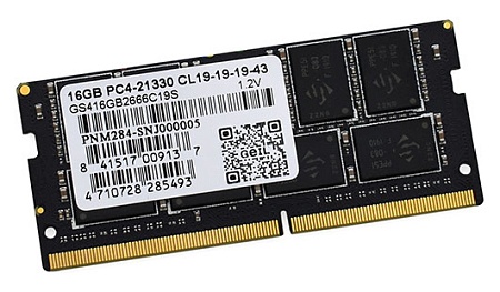 Оперативная память 16Gb GEIL GS416GB2666C19S Оперативная память 16Gb GEIL GS416GB2666C19S
