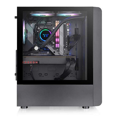 Корпус для ПК Thermaltake S200 TG ARGB Black без Б/П Корпус для ПК Thermaltake S200 TG ARGB Black без Б/П