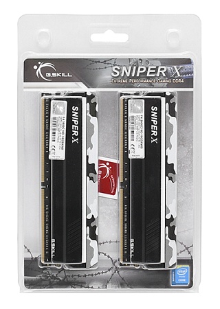 Оперативная память 16 GB kit G.SKILL SNIPER X F4-3600C19D-16GSXWB