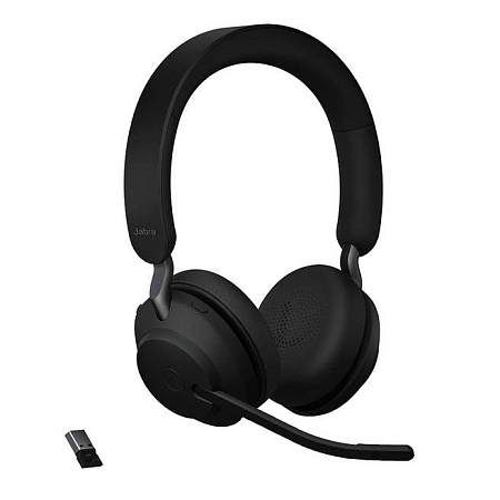 Гарнитура Jabra Evolve2 65 Link380a MS Stereo Stand Black