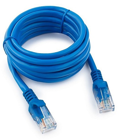 Патч корд UTP 5e-Cat 7.5 m Cablexpert PP12-7.5M/B синий