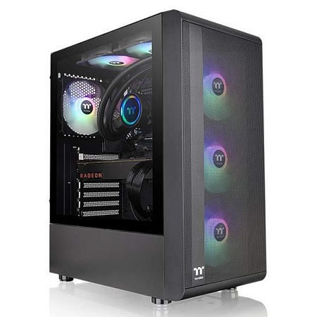 Корпус для ПК Thermaltake S200 TG ARGB Black без Б/П Корпус для ПК Thermaltake S200 TG ARGB Black без Б/П