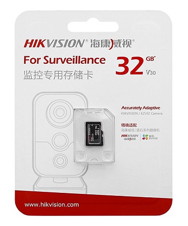 Карта памяти microSDHC 32GB Hikvision HS-TF-P1/32G