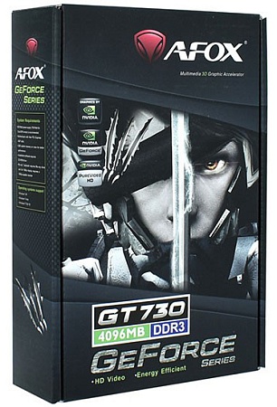Видеокарта 4 GB Afox GT 730 AF730-4096D3L6