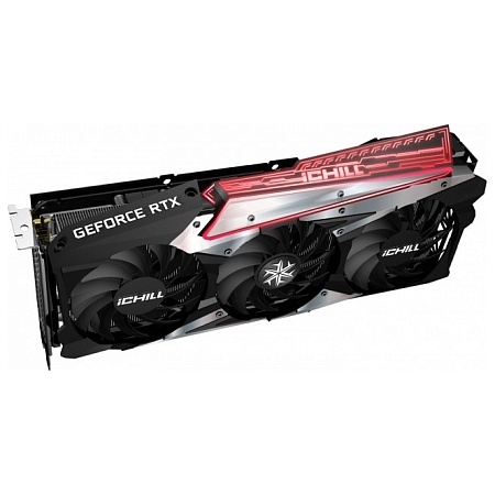 Видеокарта 8Gb Inno3D RTX3060 Ti ICHILL X3 RED LHR C306T3-08D6X-1671VA39H Видеокарта 8Gb Inno3D RTX3060 Ti ICHILL X3 RED LHR C306T3-08D6X-1671VA39H