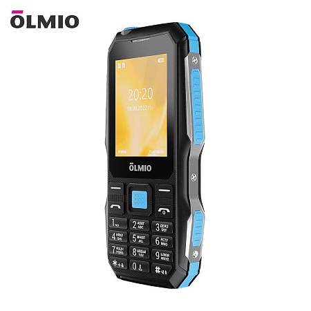 Мобильный телефон Olmio X04 черный-синий