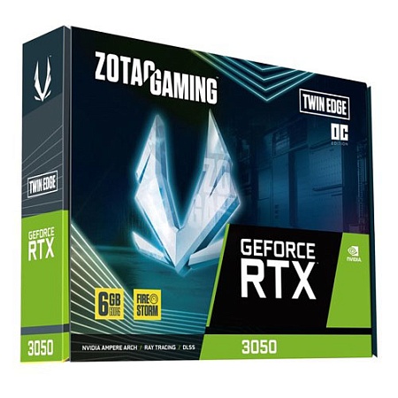 Видеокарта 6 GB ZOTAC GAMING RTX 3050 TE OC ZT-A30510H-10L