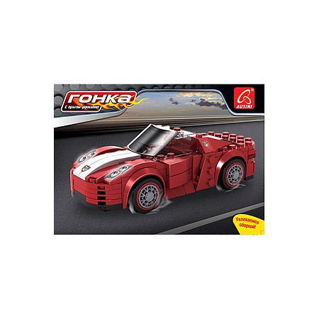 Игровой конструктор Ausini 26411 ГОНКА (181 деталь в наборе)