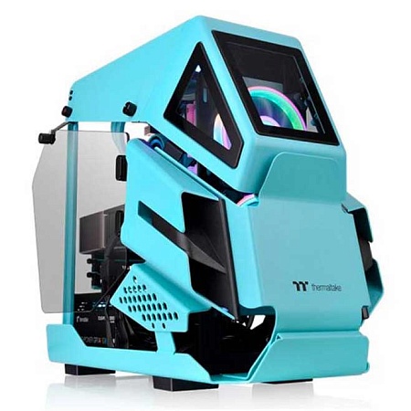 Корпус для ПК Thermaltake AH T200 Turquoise CA-1R4-00SBWN-00 Корпус для ПК Thermaltake AH T200 Turquoise CA-1R4-00SBWN-00