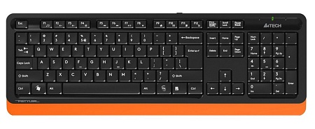 Клавиатура A4tech Fstyler FK-10 ORANGE