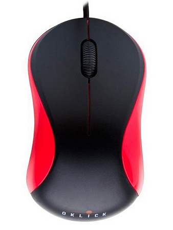 Компьютерная мышь Oklick 115S Черный/Красный