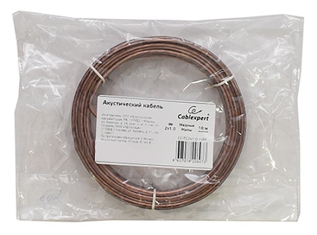Кабель Audio Cablexpert CC-TC2x1.0-10M