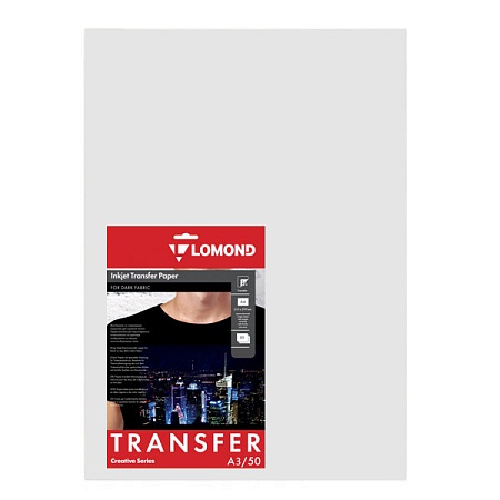 ТЕРМОТР-Р струйный для ТЁМНЫХ тканей (A3/50) LOMOND 808325