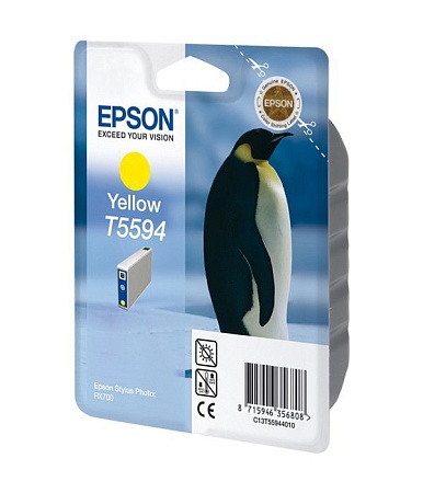 Картридж Epson C13T55944010 RX 700 желтый