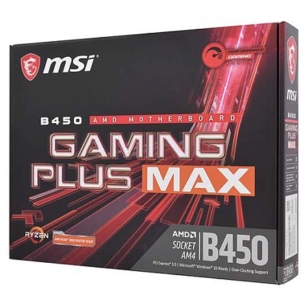 Материнская плата MSI B450 GAMING PLUS MAX D4