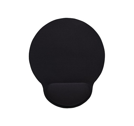 Коврик для мыши Manhattan Wrist-Rest Mouse Pad чёрный 434362
