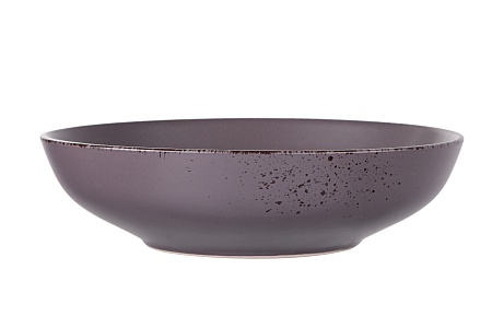 Тарелка суповая Ardesto Lucca, 20 см, Grey brown, керамика AR2920GMC