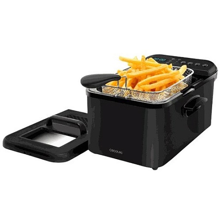 Фритюрница Cecotec CleanFry Luxury 4,2л черный Фритюрница Cecotec CleanFry Luxury 4,2л черный