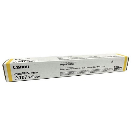 Тонер-картридж Canon imagePRESS Toner T07 Жёлтый 3644c001