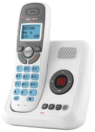 Телефон беспроводной Texet TX-D6955А белый