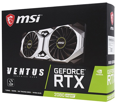 Видеокарта 8 GB MSI RTX 2080 SUPER VENTUS OC