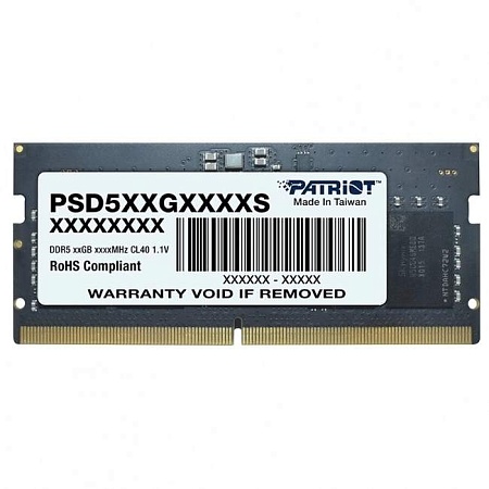 Оперативная память 8Gb Patriot SL PSD58G480041S