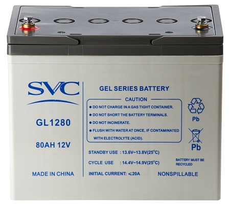 Батарея SVC GL1280 12В 80 Ач