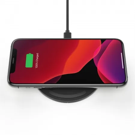Беспроводное зарядное устройство Belkin Pad Wireless Charging Qi, 10W, black,