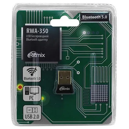 Bluetooth USB adapter Ritmix RWA-350 купить в Алматы по выгодной цене ...
