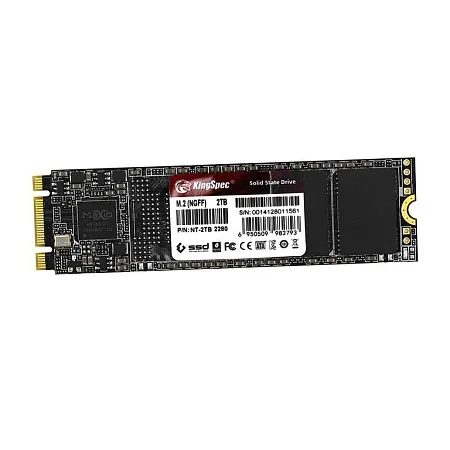 SSD Kingspec M2 2280/2242 Ngff de 128 GB