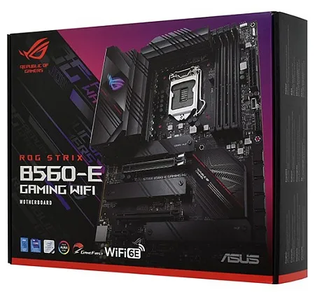 Материнская плата ASUS ROG STRIX B560-E GAMING WIFI купить в Алматы по ...