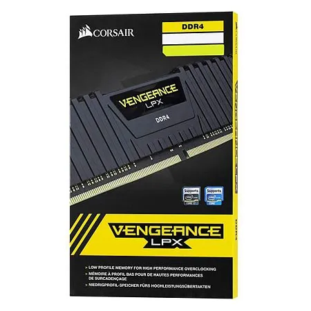 Оперативная память 16 GB kit Corsair Vengeance LPX CMK16GX4M2A2666C16 ...