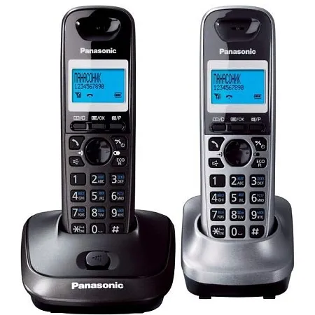 Радиотелефон PANASONIC KX-TG2512 (RU2) Темно-серый купить в Алматы по ...