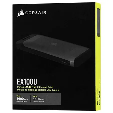 Внешний SSD диск 2 TB Corsair Portable CSSD-EX100U2TB купить в Алматы ...