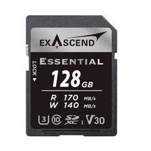 Карта памяти SD Exascend Essential 128Gb EX128GSDU1-S