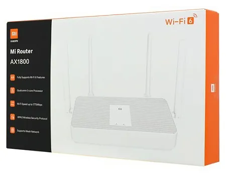 Маршрутизатор Xiaomi Mi Router AX1800 white купить в Алматы по выгодной ...