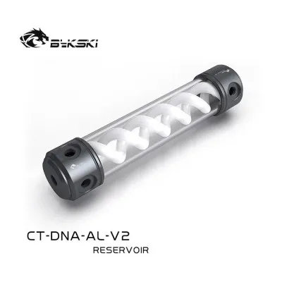 Резервуар DNA Bykski CT-DNA-AL-V2  190mm Gun&White