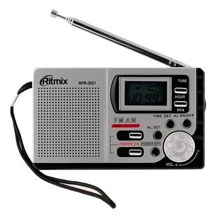 Радиоприемник Ritmix RPR-3021 silver купить в Алматы по выгодной цене ...