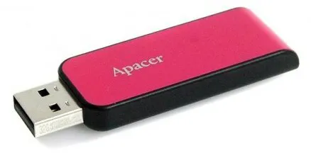 USB флешка 32GB Apacer AH334 AP32GAH334P-1 Розовый